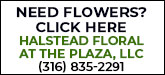 Halstead Floral at the Plaza, LLC Sponsorship Banner